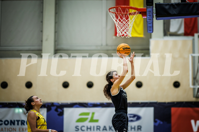 Basketball, Win2Day Basketball Damen Superliga 2023/24, Grunddurchgang 2.Runde, SKN St.Pölten, Basket Flames, Agatija Vukicevic (18)