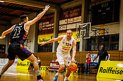 Basketball, Basketball Zweite Liga 2023/24, Grunddurchgang 3.Runde, Mattersburg Rocks, Vienna United, Corey Hallett (13)