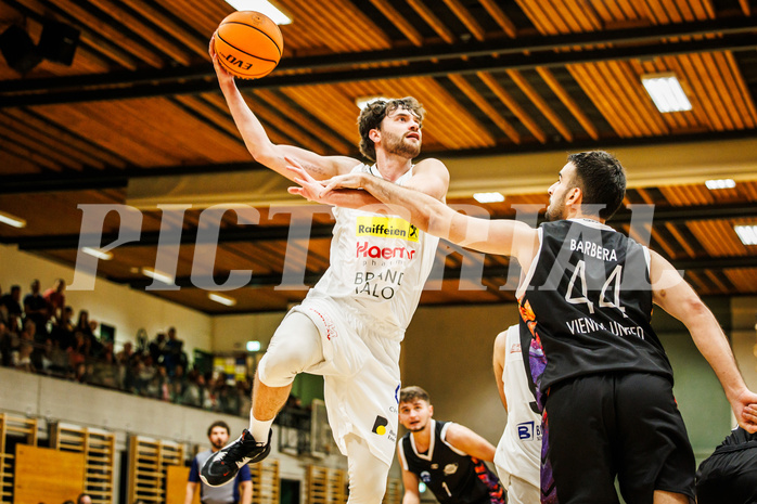 Basketball, Basketball Zweite Liga 2023/24, Grunddurchgang 3.Runde, Mattersburg Rocks, Vienna United, Paul Schuecker (19)