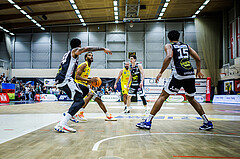 Basketball, Win2Day Superliga 2023/24, Grunddurchgang 4.Runde, SKN St. Pölten, Gmunden Swans, Michael Anthony Randolph Jr. (5)