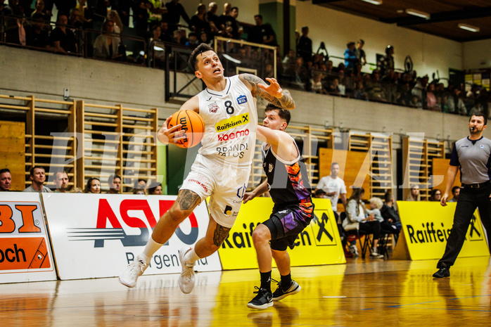 Basketball, Basketball Zweite Liga 2023/24, Grunddurchgang 3.Runde, Mattersburg Rocks, Vienna United, Petar Zivkovic (8)