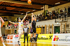Basketball, Basketball Zweite Liga 2023/24, Grunddurchgang 3.Runde, Mattersburg Rocks, Vienna United, D. Wrumnig (6)