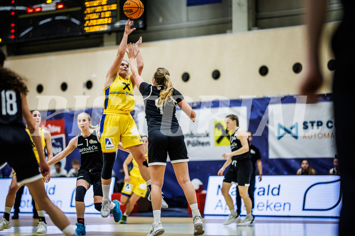Basketball, Win2Day Basketball Damen Superliga 2023/24, Grunddurchgang 2.Runde, SKN St.Pölten, Basket Flames, Loulou Kenens (7)