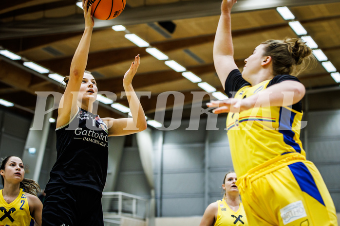 Basketball, Win2Day Basketball Damen Superliga 2023/24, Grunddurchgang 2.Runde, SKN St.Pölten, Basket Flames, Lara Brunner (14)