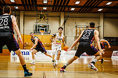 Basketball, Basketball Zweite Liga 2023/24, Grunddurchgang 3.Runde, Mattersburg Rocks, Vienna United, Julian Alper (10)