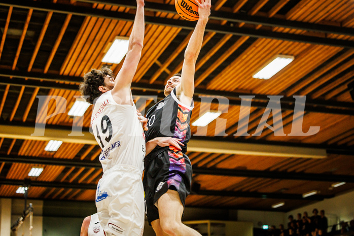 Basketball, Basketball Zweite Liga 2023/24, Grunddurchgang 3.Runde, Mattersburg Rocks, Vienna United, M. Diemer (20)