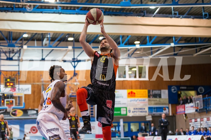 Basketball ABL 2015/16 Grunddurchgang 35.Runde Oberwart Gunners vs. Fürstenfeld Panthers