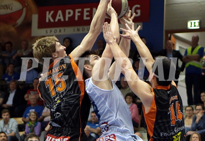 Basketball ABL 2015/16 Grunddurchgang 33.Runde Kapfenberg Bulls  vs F