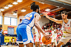 Basketball, win2day Basketball Superliga 2023/24, Halbfinale Spiel 5, Traiskirchen Lions, Oberwart Gunners, Kris Monroe (13)