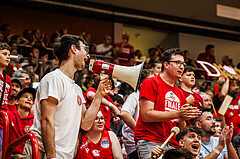 Basketball, win2day Basketball Superliga 2023/24, Halbfinale Spiel 5, Traiskirchen Lions, Oberwart Gunners, #lions fans