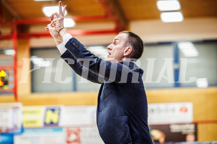 Basketball, win2day Basketball Superliga 2023/24, Halbfinale Spiel 5, Traiskirchen Lions, Oberwart Gunners, Radomir Mijanovic (Head Coach)
