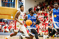 Basketball, win2day Basketball Superliga 2023/24, Halbfinale Spiel 5, Traiskirchen Lions, Oberwart Gunners, Munis Tutu (10)