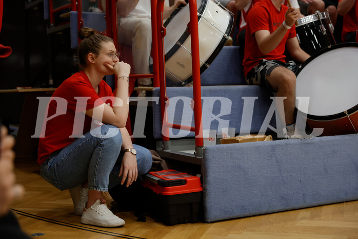 Basketball, win2day Basketball Superliga 2023/24, Halbfinale Spiel 5, Traiskirchen Lions, Oberwart Gunners, Tamara Lackner