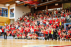 Basketball, win2day Basketball Superliga 2023/24, Halbfinale Spiel 5, Traiskirchen Lions, Oberwart Gunners, #lions fans