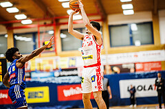 Basketball, Win2Day Superliga 2024/25, 2. Platzierungsrunde, Traiskirchen Lions, Oberwart Gunners, Aleksej Kostic (6)