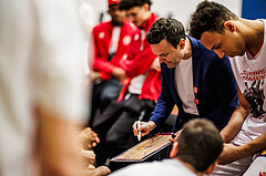 Basketball, Win2Day Superliga 2024/25, 2. Platzierungsrunde, Traiskirchen Lions, Oberwart Gunners, Benedikt Danek (Head Coach)