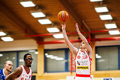 Basketball, Win2Day Superliga 2024/25, 2. Platzierungsrunde, Traiskirchen Lions, Oberwart Gunners, Benedikt Güttl (7)