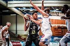 Basketball, ABL 2018/19, Grunddurchgang 1.Runde, Oberwart Gunners, Flyers Wels, Benjamin Blazevic (12)