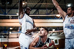 Basketball, ABL 2018/19, Grunddurchgang 1.Runde, Oberwart Gunners, Flyers Wels, Benjamin Blazevic (12)