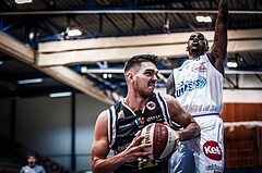 Basketball, ABL 2018/19, Grunddurchgang 1.Runde, Oberwart Gunners, Flyers Wels, Benjamin Blazevic (12)