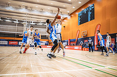 Basketball, Win2Day Superliga 2022/23, Grunddurchgang 19.Runde, Vienna Timberwolves, Oberwart Gunners, Elias Wlasak (8)