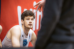 Basketball, Win2Day Superliga 2022/23, Grunddurchgang 19.Runde, Vienna Timberwolves, Oberwart Gunners, Chris Vogt (33)