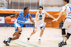 Basketball, Win2Day Superliga 2022/23, Grunddurchgang 19.Runde, Vienna Timberwolves, Oberwart Gunners, Shaquille Walters (13)