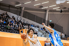 Basketball, Win2Day Superliga 2022/23, Grunddurchgang 19.Runde, Vienna Timberwolves, Oberwart Gunners, Armin Karian (7)