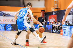 Basketball, Win2Day Superliga 2022/23, Grunddurchgang 19.Runde, Vienna Timberwolves, Oberwart Gunners, Jakob Szkutta (10)