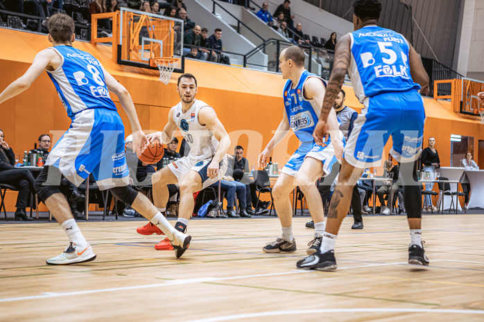 Basketball, Win2Day Superliga 2022/23, Grunddurchgang 19.Runde, Vienna Timberwolves, Oberwart Gunners, Jakob Szkutta (10)