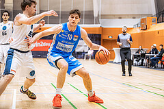 Basketball, Win2Day Superliga 2022/23, Grunddurchgang 19.Runde, Vienna Timberwolves, Oberwart Gunners, Brock Gardner (10)