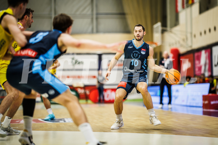 Basketball, Win2Day Superliga 2023/24, Grunddurchgang 6.Runde, SKN St. Pölten, Vienna Timberwolves, Jakob Szkutta (10)