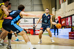 Basketball, Win2Day Superliga 2023/24, Grunddurchgang 6.Runde, SKN St. Pölten, Vienna Timberwolves, Jakob Szkutta (10)