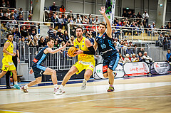 Basketball, Win2Day Superliga 2023/24, Grunddurchgang 6.Runde, SKN St. Pölten, Vienna Timberwolves, Matej Kavas (40)