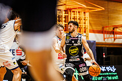 Basketball, win2day Basketball Superliga 2023/224, Grunddurchgang Runde 6, BBC Nord Dragonz, Gmunden Swans, Daniel Friedrich (6)