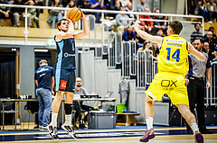 Basketball, Win2Day Superliga 2023/24, Grunddurchgang 6.Runde, SKN St. Pölten, Vienna Timberwolves, Elias Wlasak (8)