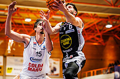 Basketball, win2day Basketball Superliga 2023/224, Grunddurchgang Runde 6, BBC Nord Dragonz, Gmunden Swans, Daniel Friedrich (6)