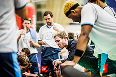 Basketball, Win2Day Superliga 2023/24, Grunddurchgang 6.Runde, SKN St. Pölten, Vienna Timberwolves, Justin Schlünken (Head Coach)