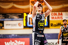 Basketball, win2day Basketball Superliga 2023/224, Grunddurchgang Runde 6, BBC Nord Dragonz, Gmunden Swans, Jakob Lohr (12)