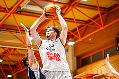 Basketball, win2day Basketball Superliga 2023/224, Grunddurchgang Runde 6, BBC Nord Dragonz, Gmunden Swans, Dogus Demirel (23)