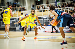 Basketball, Win2Day Superliga 2023/24, Grunddurchgang 6.Runde, SKN St. Pölten, Vienna Timberwolves, Michael Anthony Randolph Jr. (5)