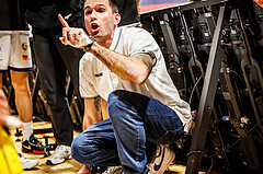 Basketball, win2day Basketball Superliga 2023/224, Grunddurchgang Runde 6, BBC Nord Dragonz, Gmunden Swans, Felix Jambor (Head Coach)