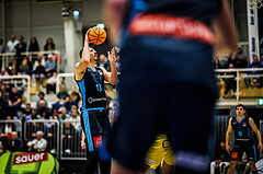 Basketball, Win2Day Superliga 2023/24, Grunddurchgang 6.Runde, SKN St. Pölten, Vienna Timberwolves, Ziga Fifolt (13)