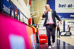 Basketball, Win2Day Superliga 2023/24, Grunddurchgang 6.Runde, SKN St. Pölten, Vienna Timberwolves, Mike Coffin (Head Coach)