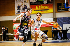 Basketball, win2day Basketball Superliga 2023/224, Grunddurchgang Runde 6, BBC Nord Dragonz, Gmunden Swans, Lukas Hahn (25)