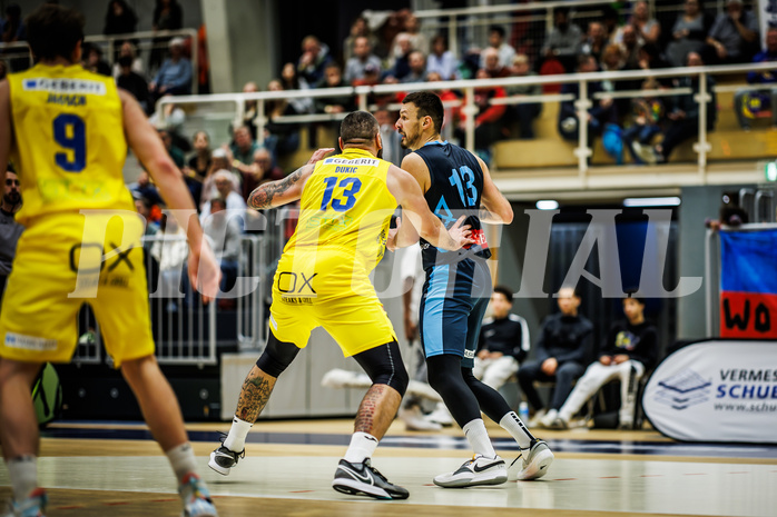Basketball, Win2Day Superliga 2023/24, Grunddurchgang 6.Runde, SKN St. Pölten, Vienna Timberwolves, Ziga Fifolt (13)