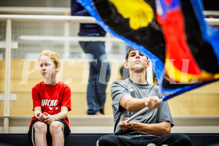 Basketball, Win2Day Superliga 2023/24, Grunddurchgang 6.Runde, SKN St. Pölten, Vienna Timberwolves, Fans, feature