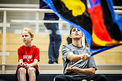 Basketball, Win2Day Superliga 2023/24, Grunddurchgang 6.Runde, SKN St. Pölten, Vienna Timberwolves, Fans, feature