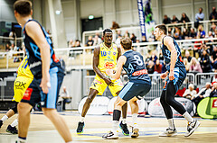Basketball, Win2Day Superliga 2023/24, Grunddurchgang 6.Runde, SKN St. Pölten, Vienna Timberwolves, Ajiroghene Ogemuno-Johnson (10)