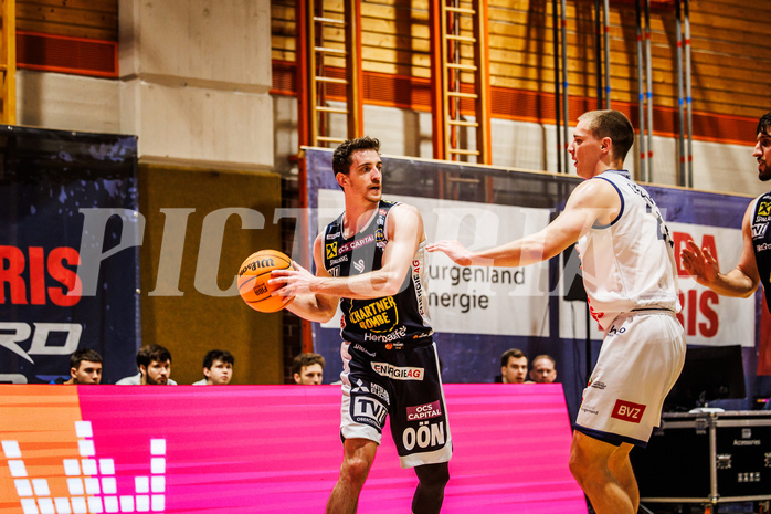 Basketball, win2day Basketball Superliga 2023/224, Grunddurchgang Runde 6, BBC Nord Dragonz, Gmunden Swans, Benedikt Güttl (7)